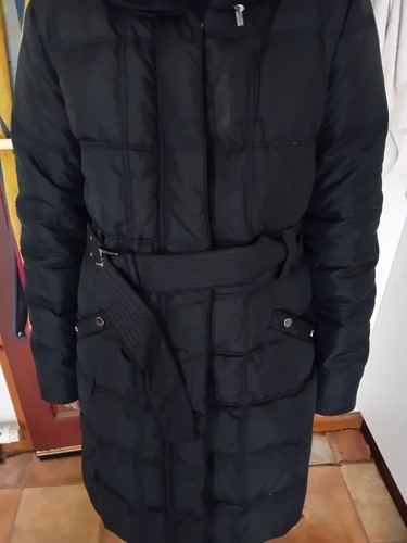 Zara woman black down coat - woman,