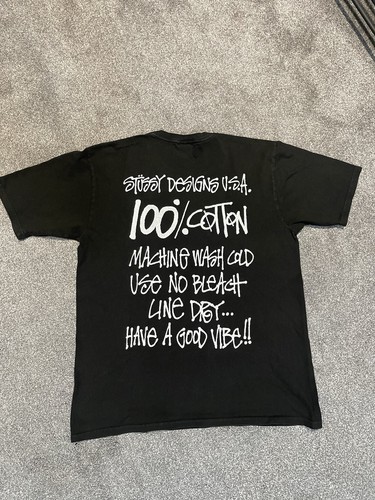 Stussy graphic shirt black - stussy, t-shirt