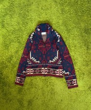 Ralph Lauren Denim & Supply vintage Aztec Navajo Native pattern cardigan sweater