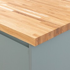 Solid Oak Kitchen Wood Worktops | 1000mm x 620mm x 40mm | Wooden Countertops