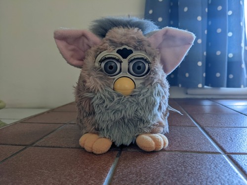 Vintage tiger furby - vintage, white