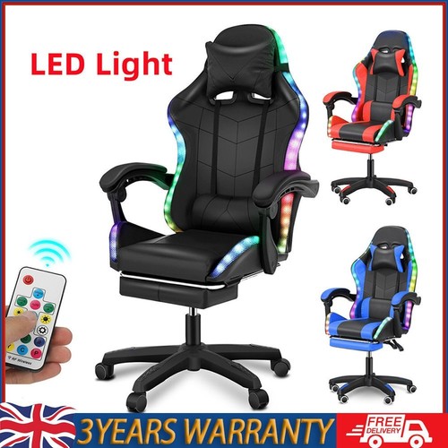 Gaming chair with - gaming, rgb