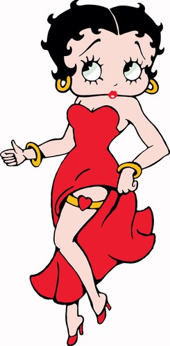 Betty boop fridge - betty, magnet