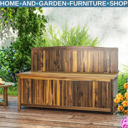 Wooden storage bench for - wooden,