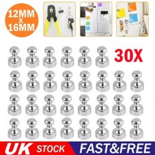 30PCS Mini Strong Fridge Magnets Neodymium Magnetic Crafts Whiteboard Push Pins