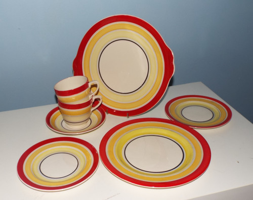 Grays pottery banded - grays, part