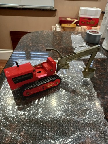 Vintage red metal - metal, tonka