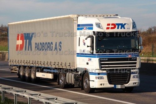 Truck photo daf - xf, tarpaulin