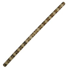 Martial Arts Wooden Bo Staff Rattan Wood Burnt Tiger 60" 5ft Sticks Bong Weapons