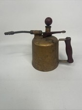 Vintage Brass and Metal Garden Spray Can Hand Sprayer Unrestored Condition Old G