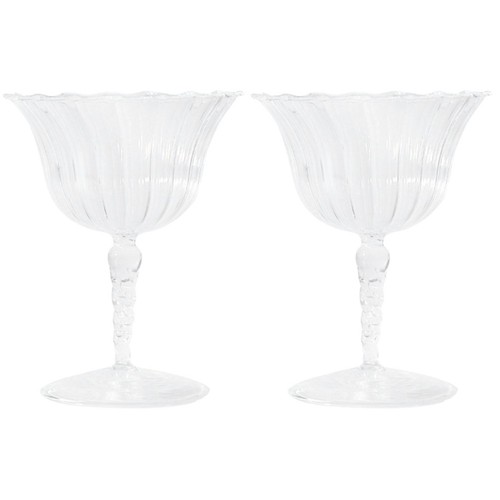 Long stem glass - stem, holders