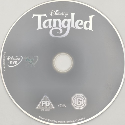 Disney tangled dvd film - disney,
