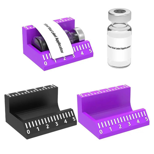 3ml 10ml vial label applicator - vial,