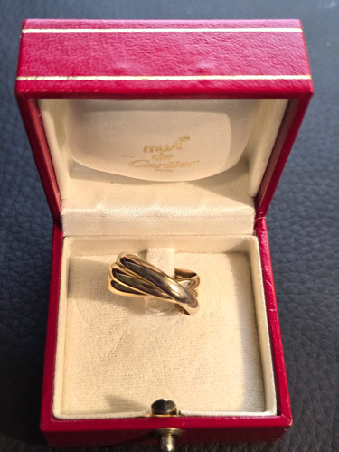 Genuine cartier trinity - cartier, 18k