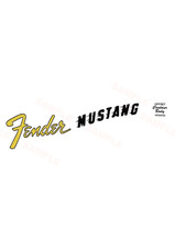 Fender Mustang Large Gold