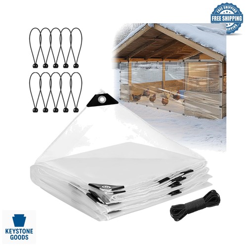 6x13ft waterproof chicken - 6.6x13ft,
