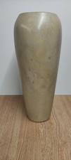 Kenyan Soapstone Vase. Round
