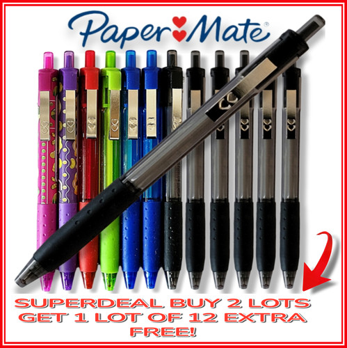 Paper mate pens - 12,