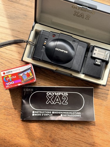 Vintage olympus xa2 point - olympus,