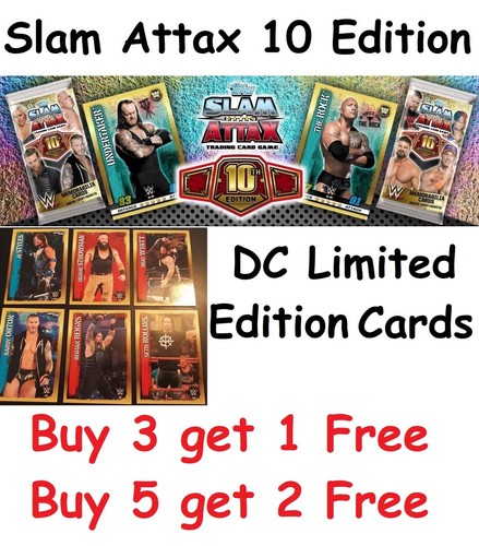 Wwe slam attax 10th edition - 10th,