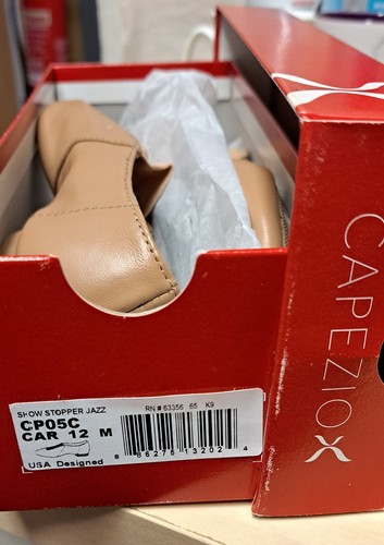 Capezio tan split sole - , jazz