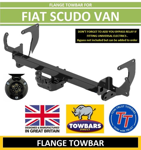 Flange towbar for fiat - flange,