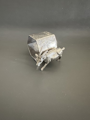 Antique figural silver plate - silver,