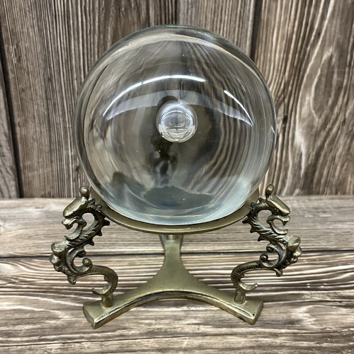 Vintage crystal ball - vintage,
