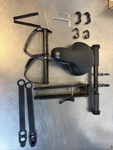 Kids bike seat with handlebar - with,