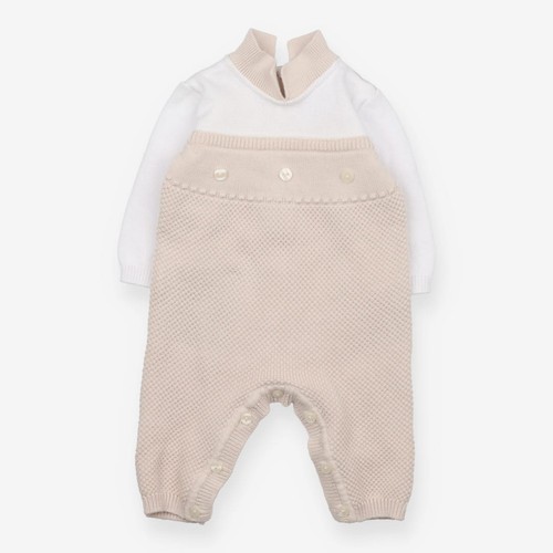 Emile rose baby knit romper - emile,