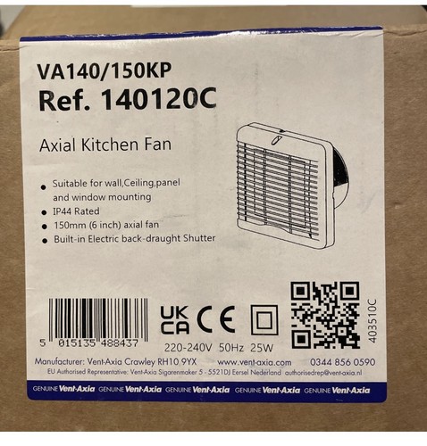 Axial kitchen fan 140120c - kitchen,