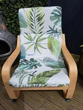 Ikea Poang Kids Chair Cover, slipcover, replacement cover, cushion, washable