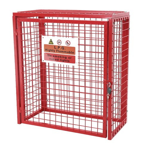 Gas bottle cage collapsible - cage,