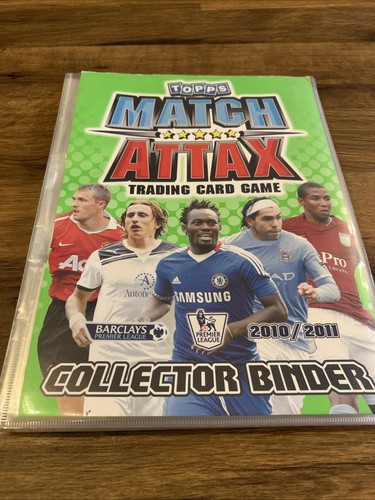 Match attax 2010 binder - match, 2010/11