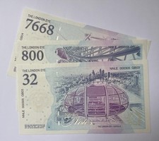 3 UK National Notes: London