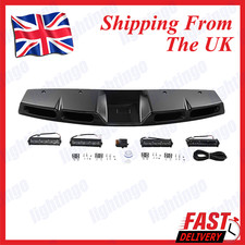 Gloss Black Front 4 Light Roof