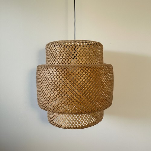 Ikea wicker pendant light