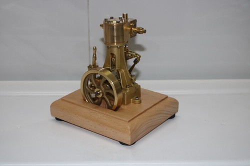 Vertical single cylinder steam