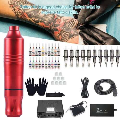 Rotary complete tattoo - tattoo, pen