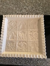 1869 Large  Square Floral