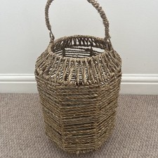 Wicker Hurricane Candle