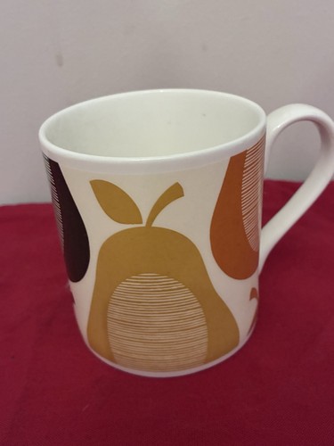 Orla kiely mug - kiely, brown