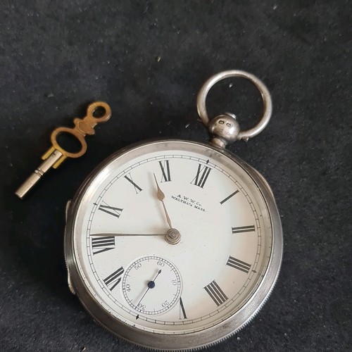 Antique solid silver gents - solid,