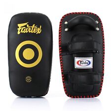 Fairtex Curved Muay Thai Kick Pads KPLC5 Standard Pair MMA Kickboxing Martial