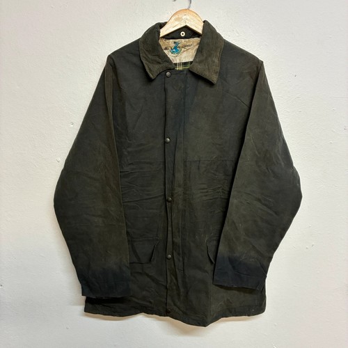 Vintage wax jacket mens - vintage, xl