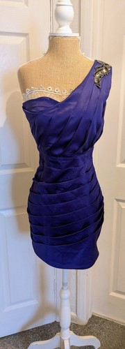 Lipsy satin wrap cocktail - -,