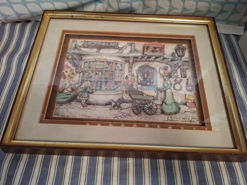 Anton pieck art framed - anton, 3d