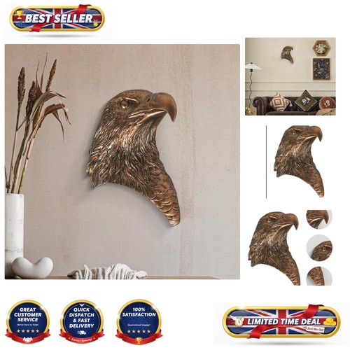 Realistic eagle head wall - 3d,