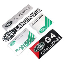 Metal emblem for Land Rover Range Rover Discovery Defender Rear side sticker