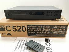 NAD C520 CD Player & Remote Control BOXED